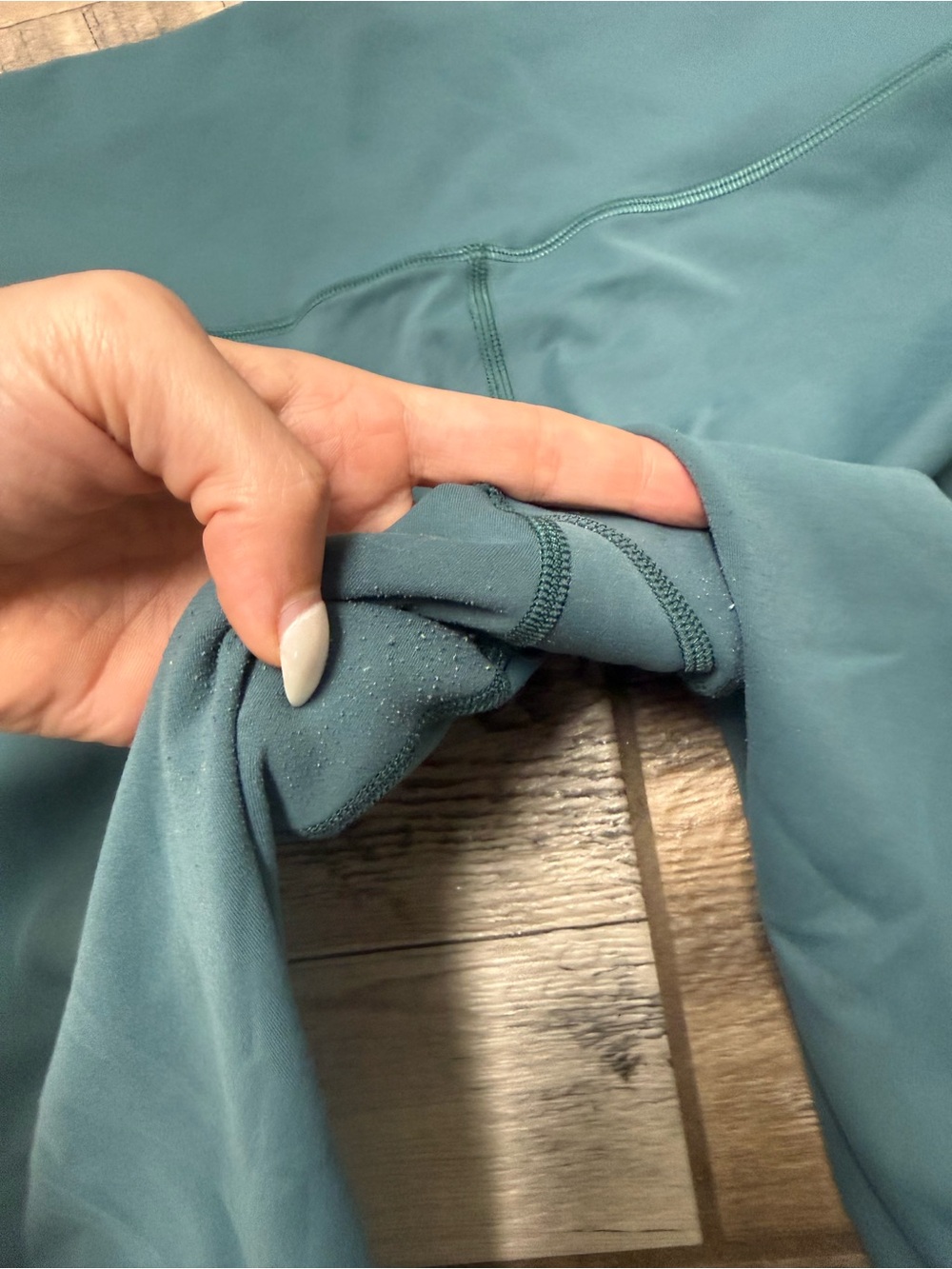 lululemon athletica Teal Leggings - Picture 3 of 3